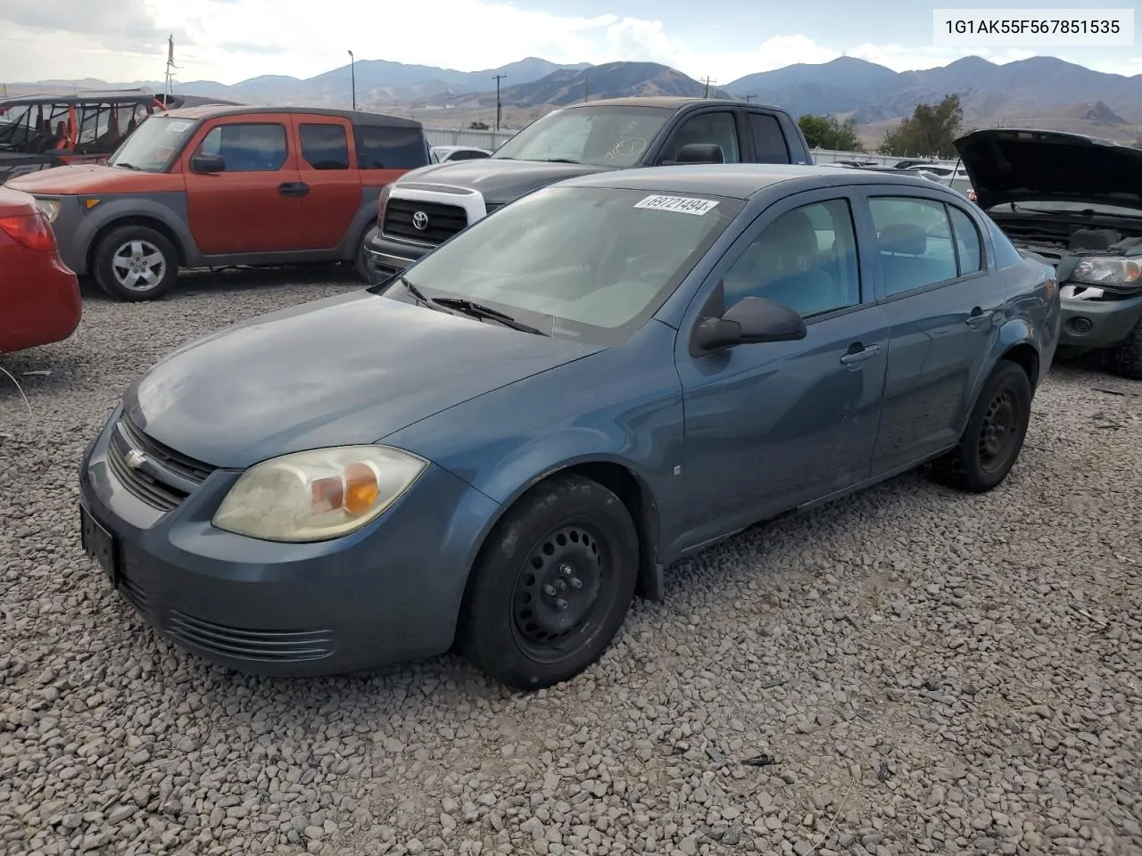 1G1AK55F567851535 2006 Chevrolet Cobalt Ls