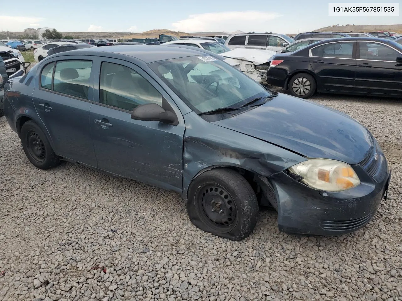 1G1AK55F567851535 2006 Chevrolet Cobalt Ls