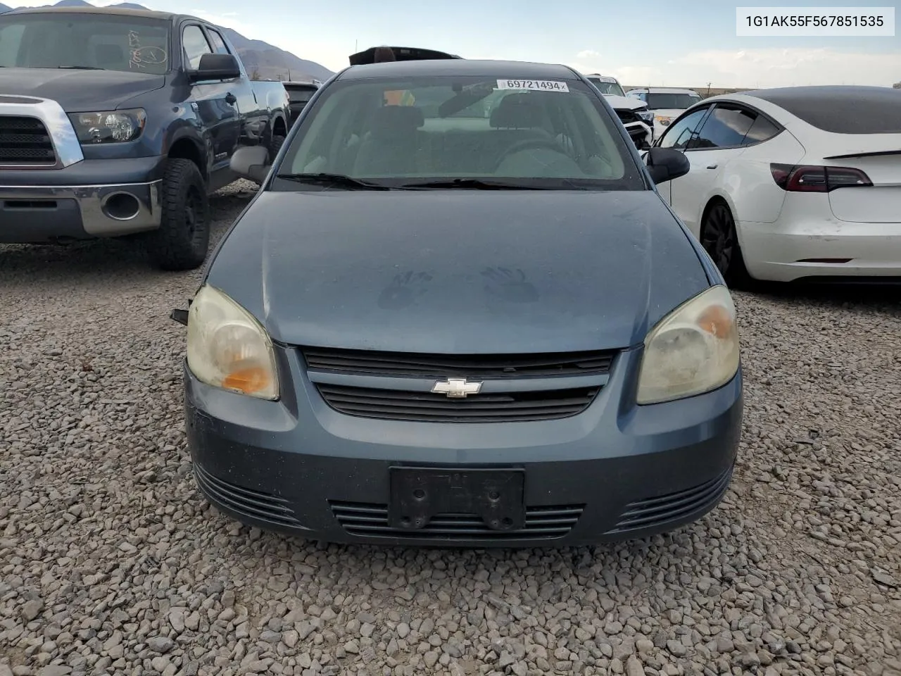 1G1AK55F567851535 2006 Chevrolet Cobalt Ls