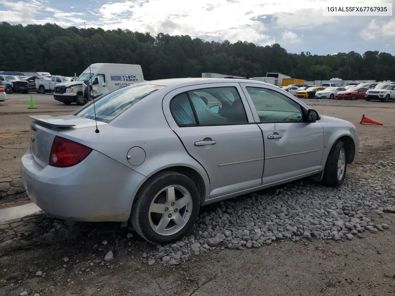 2006 Chevrolet Cobalt Lt VIN: 1G1AL55FX67767935 Lot: 70573714