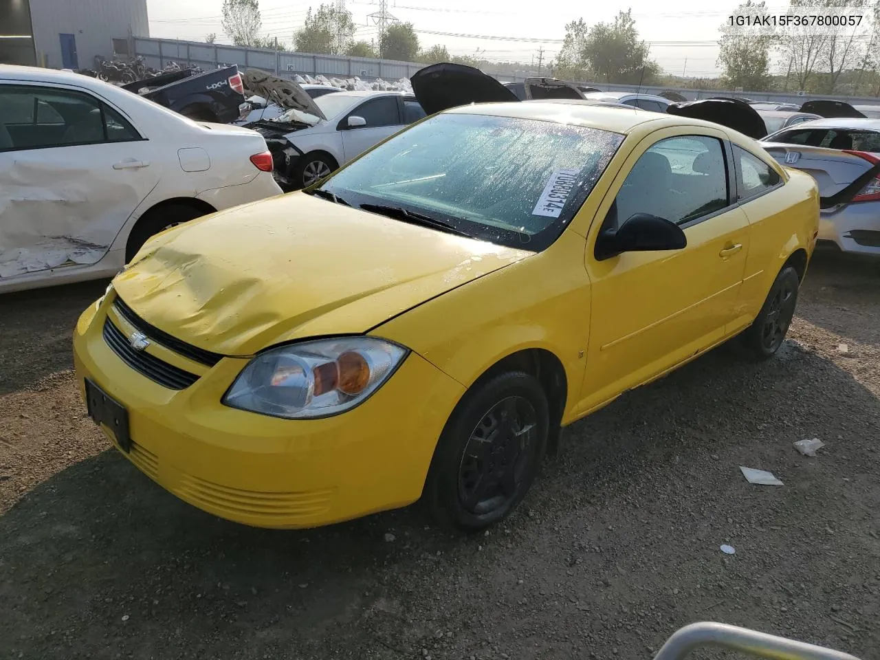 1G1AK15F367800057 2006 Chevrolet Cobalt Ls