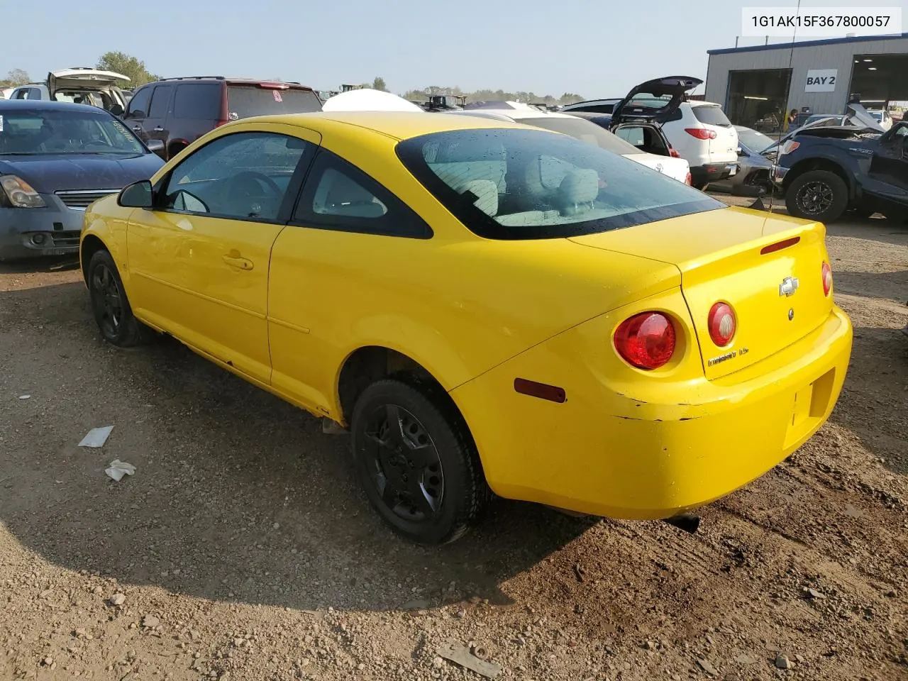 1G1AK15F367800057 2006 Chevrolet Cobalt Ls