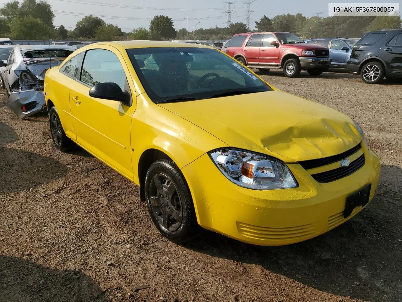 1G1AK15F367800057 2006 Chevrolet Cobalt Ls