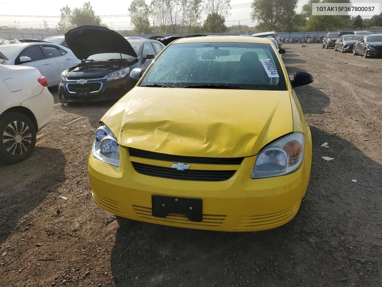 1G1AK15F367800057 2006 Chevrolet Cobalt Ls