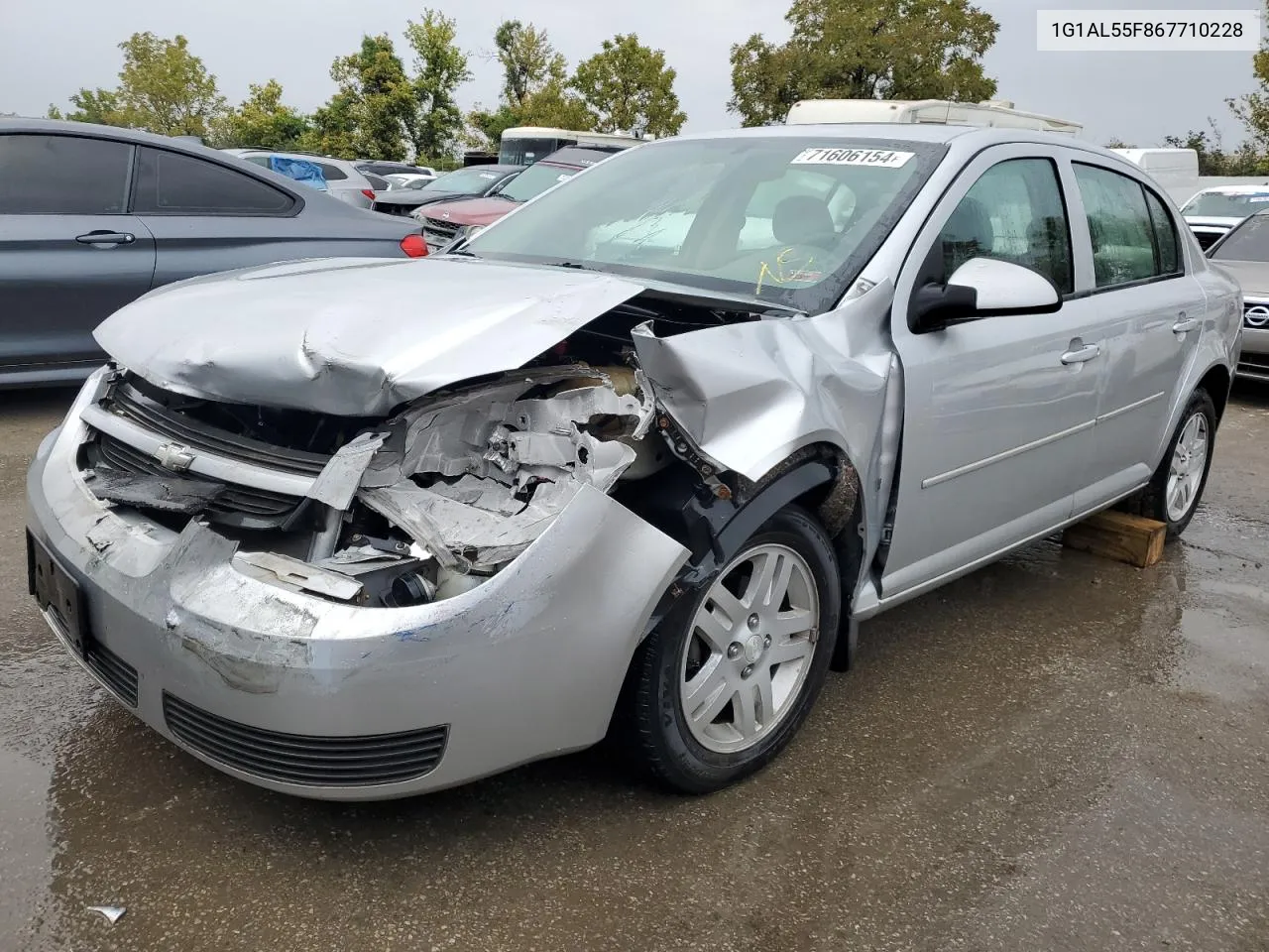 2006 Chevrolet Cobalt Lt VIN: 1G1AL55F867710228 Lot: 71606154