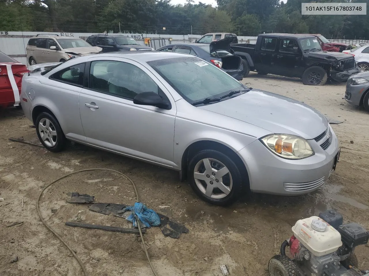 1G1AK15F167803748 2006 Chevrolet Cobalt Ls