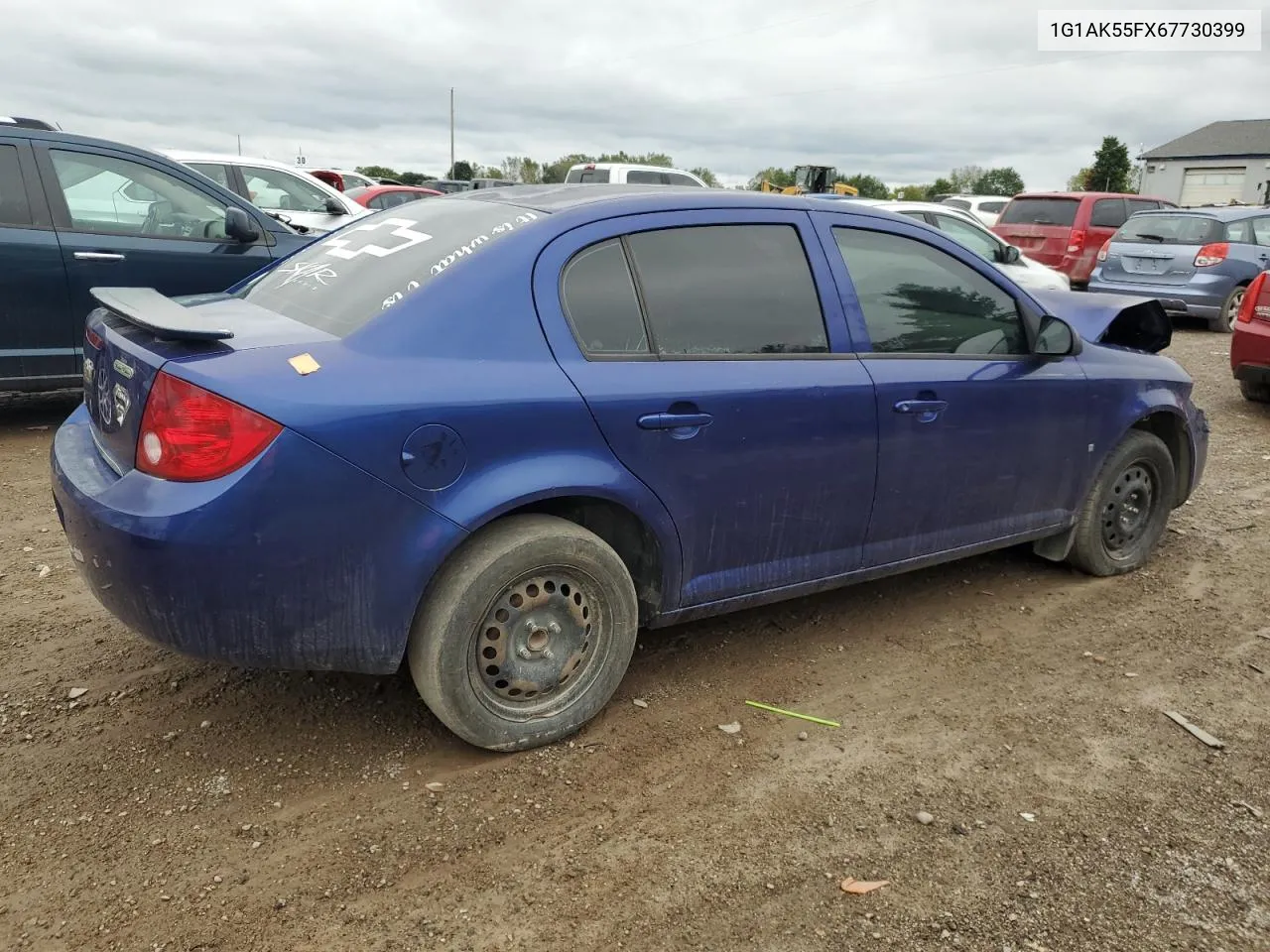 2006 Chevrolet Cobalt Ls VIN: 1G1AK55FX67730399 Lot: 72084754