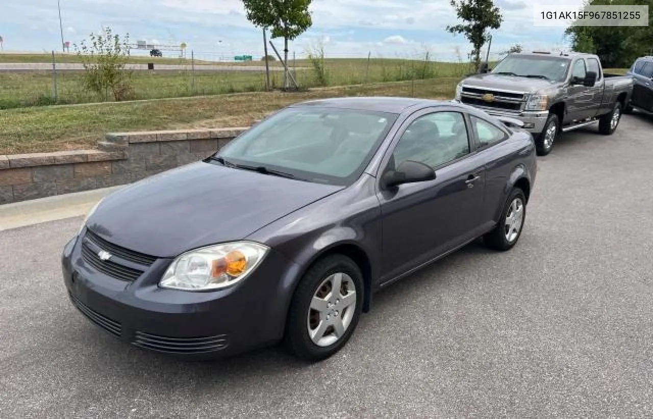 2006 Chevrolet Cobalt Ls VIN: 1G1AK15F967851255 Lot: 72405684