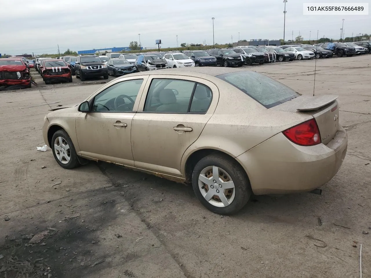 1G1AK55F867666489 2006 Chevrolet Cobalt Ls