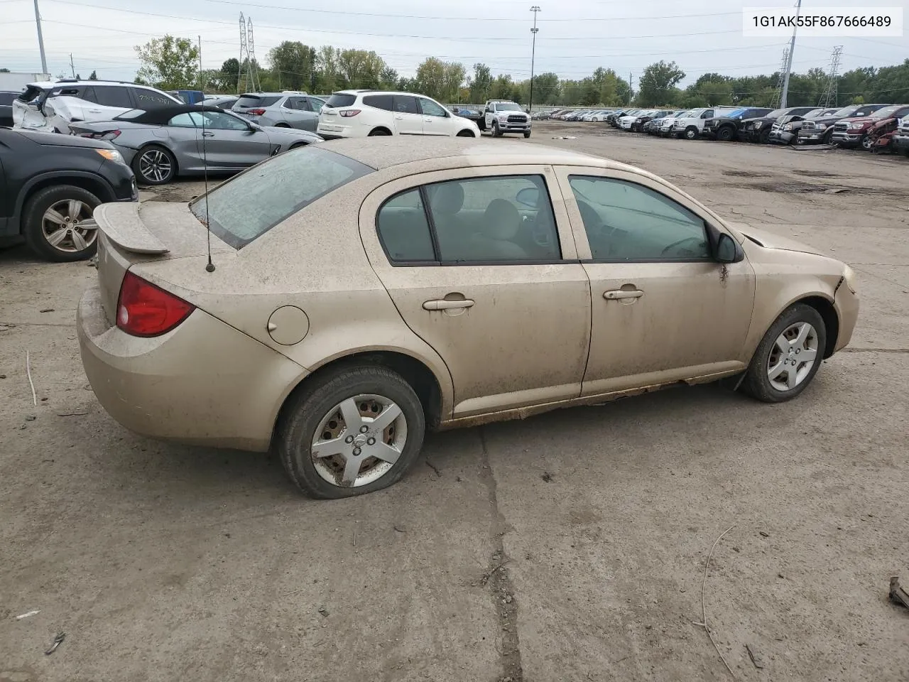 1G1AK55F867666489 2006 Chevrolet Cobalt Ls