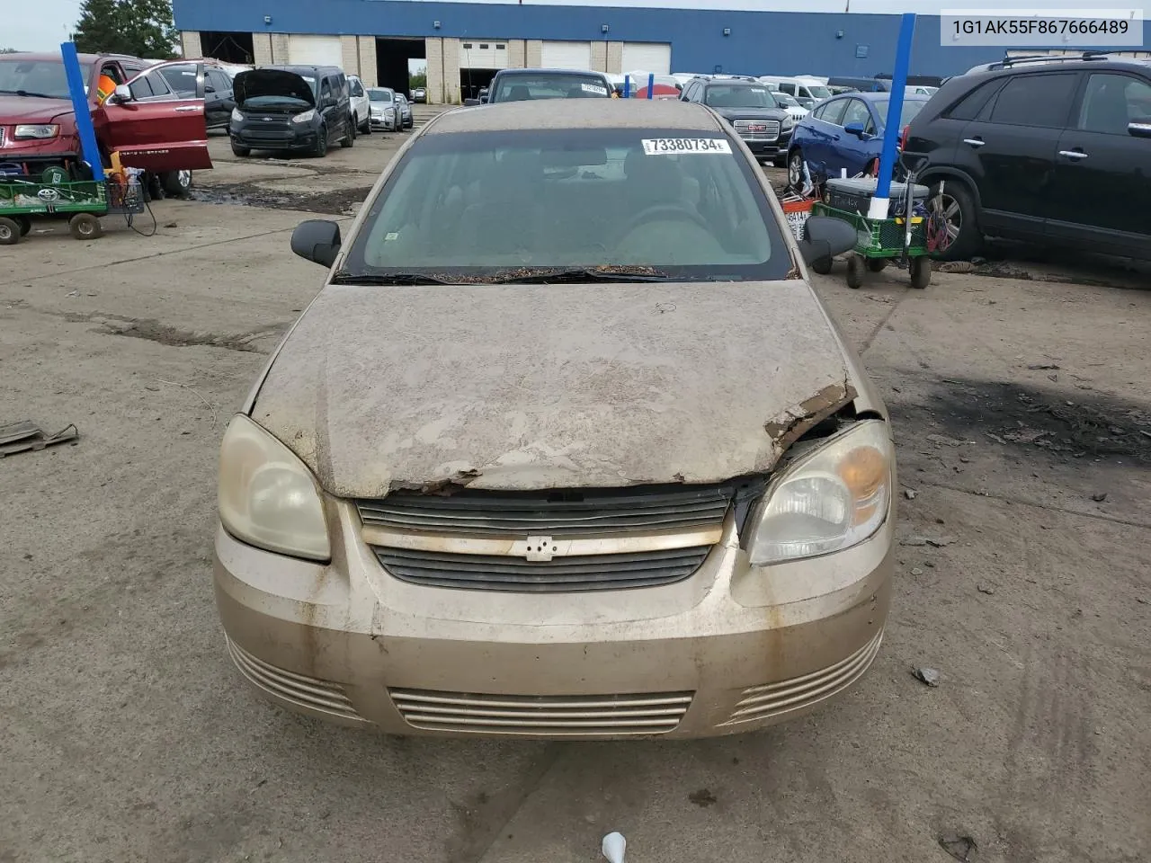 1G1AK55F867666489 2006 Chevrolet Cobalt Ls