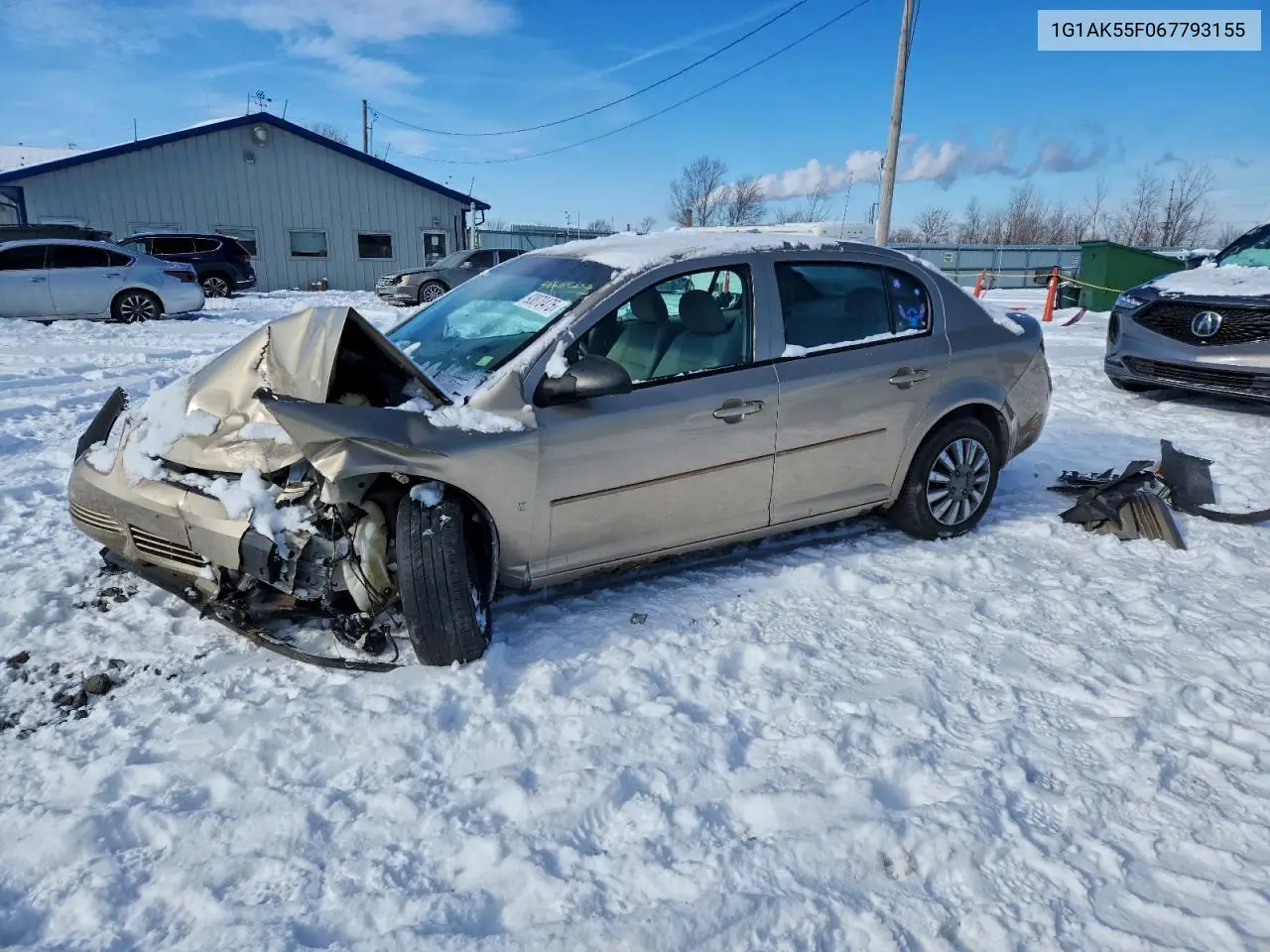 1G1AK55F067793155 2006 Chevrolet Cobalt Ls