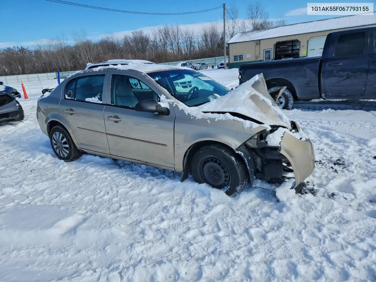 1G1AK55F067793155 2006 Chevrolet Cobalt Ls