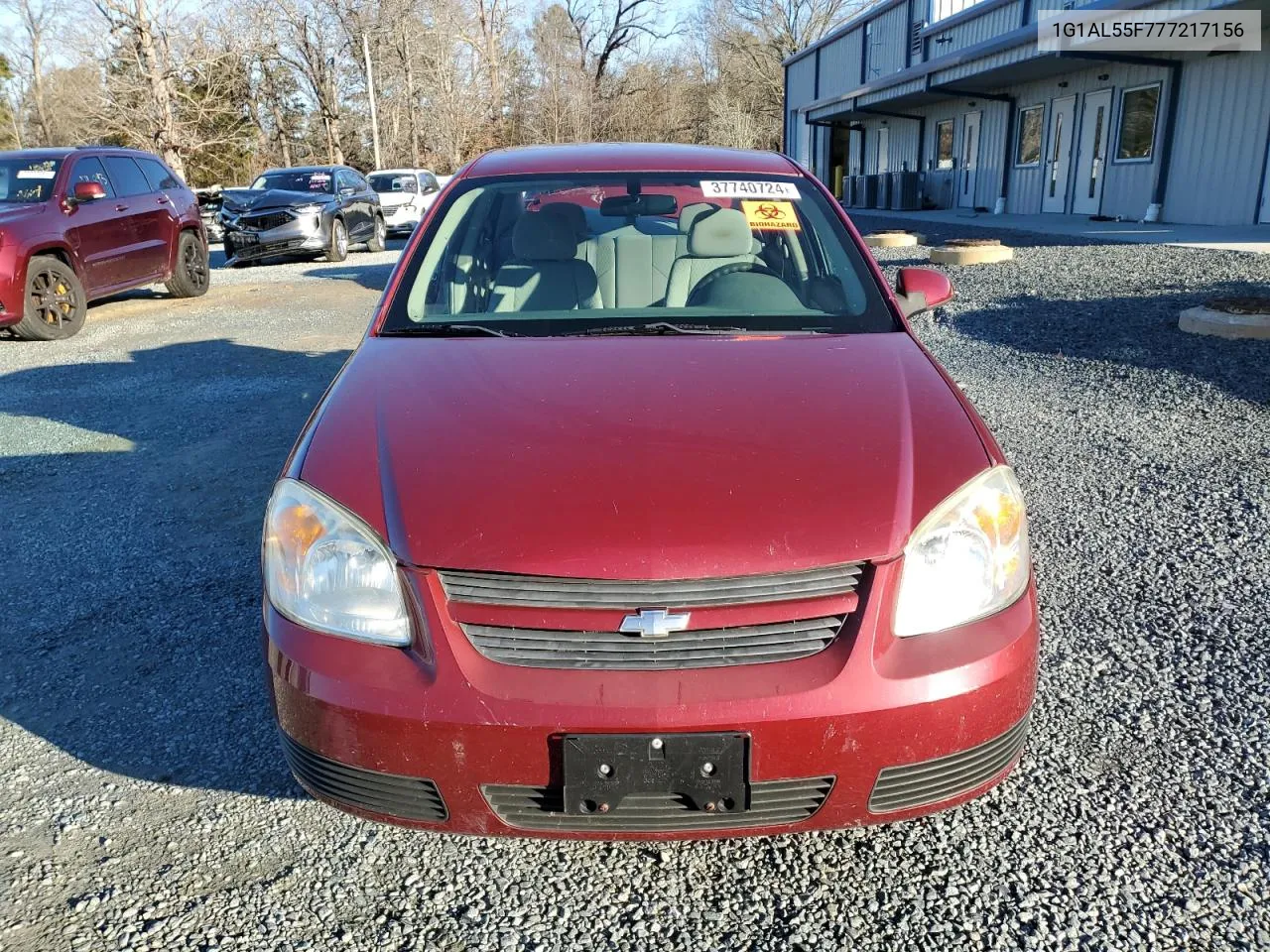 1G1AL55F777217156 2007 Chevrolet Cobalt Lt