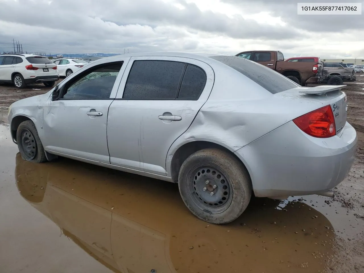 1G1AK55F877417062 2007 Chevrolet Cobalt Ls