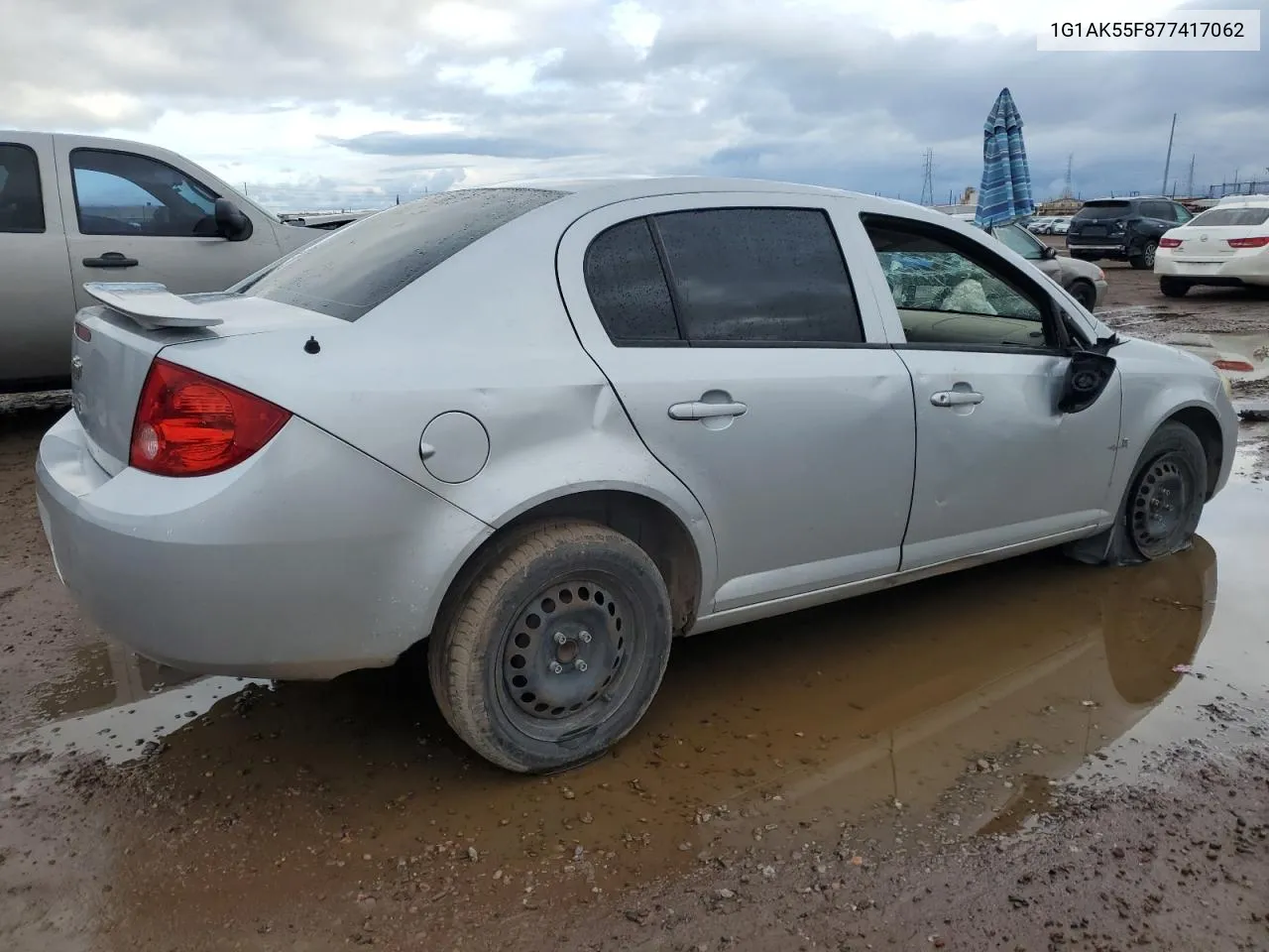 1G1AK55F877417062 2007 Chevrolet Cobalt Ls