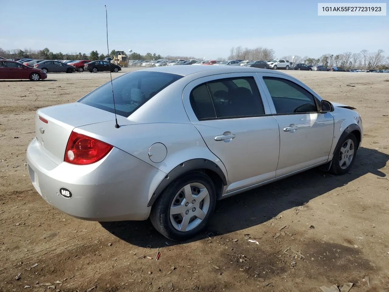 1G1AK55F277231923 2007 Chevrolet Cobalt Ls