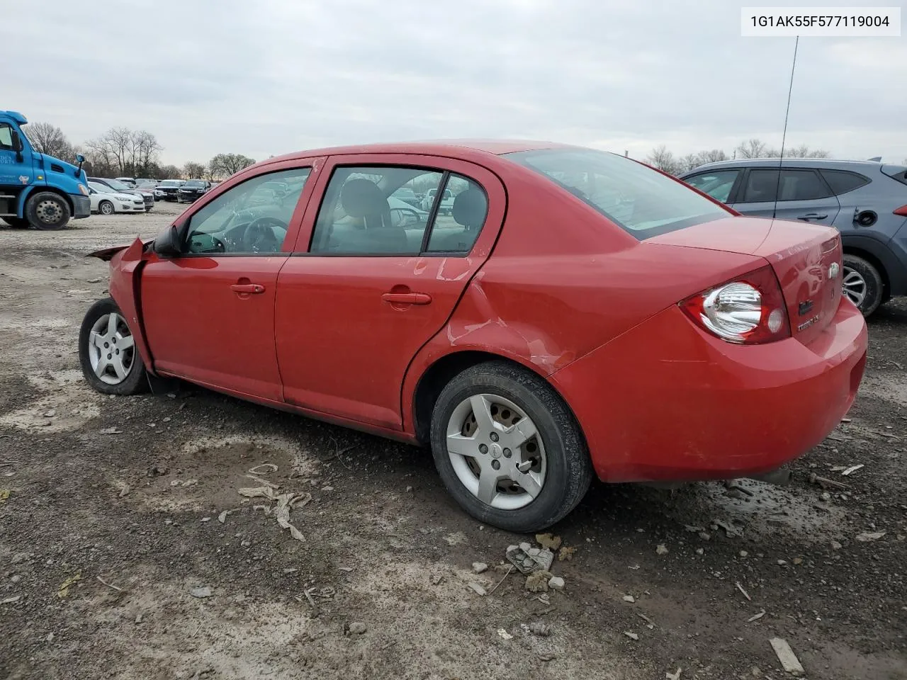 1G1AK55F577119004 2007 Chevrolet Cobalt Ls