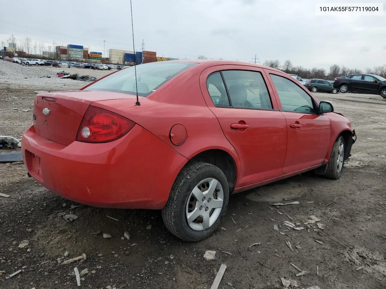 1G1AK55F577119004 2007 Chevrolet Cobalt Ls