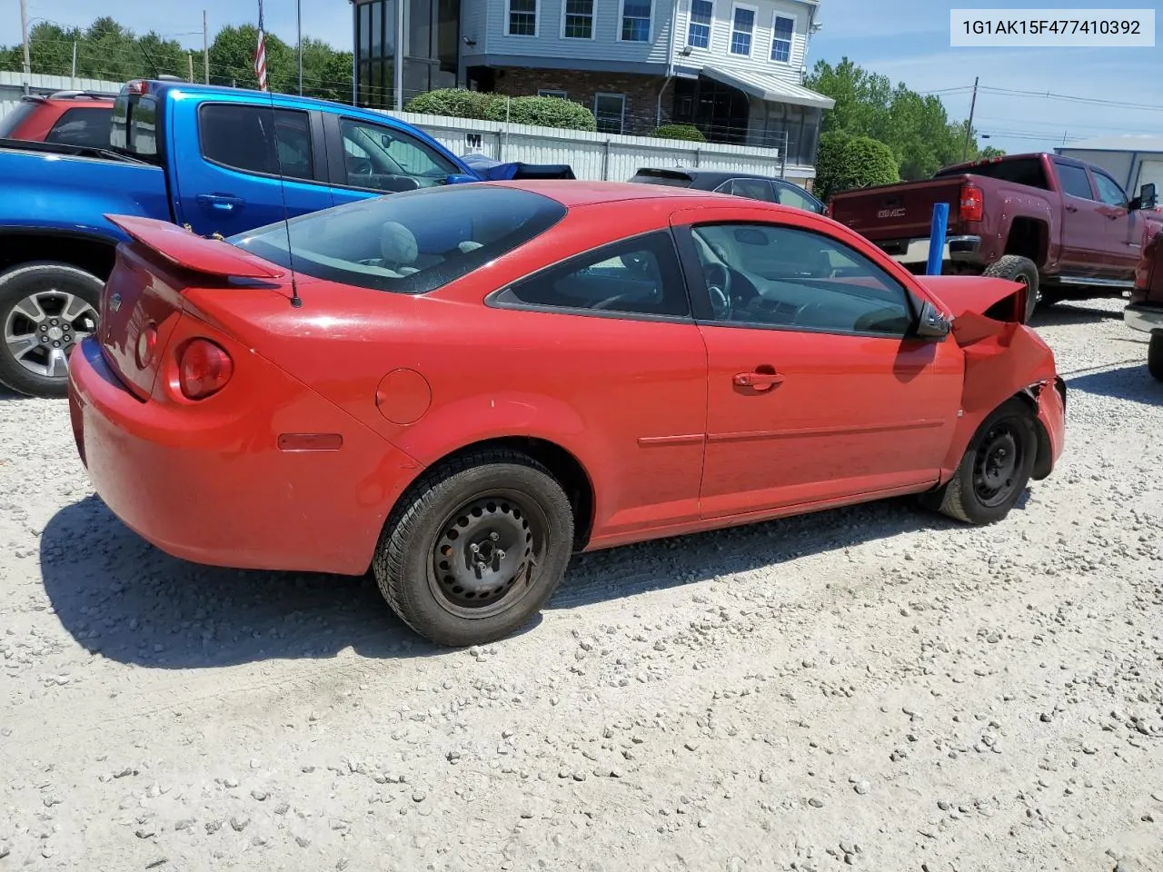 1G1AK15F477410392 2007 Chevrolet Cobalt Ls