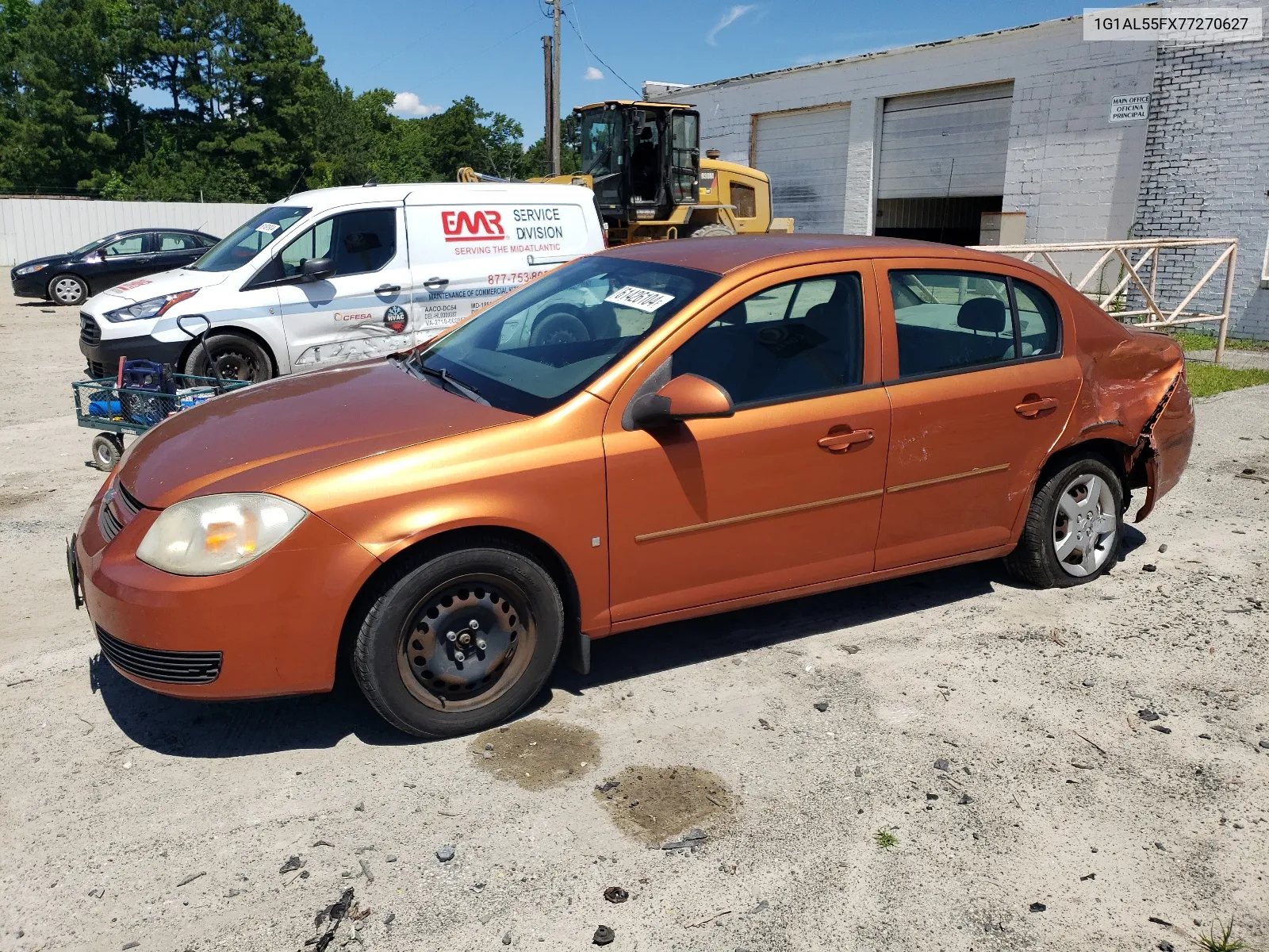 2007 Chevrolet Cobalt Lt VIN: 1G1AL55FX77270627 Lot: 61426104