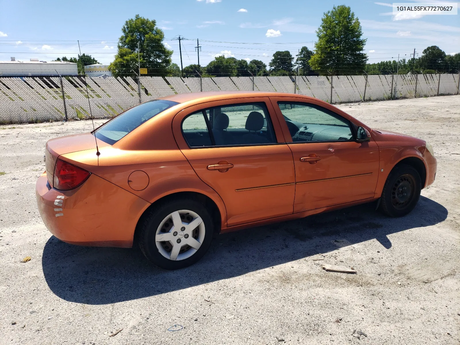 2007 Chevrolet Cobalt Lt VIN: 1G1AL55FX77270627 Lot: 61426104