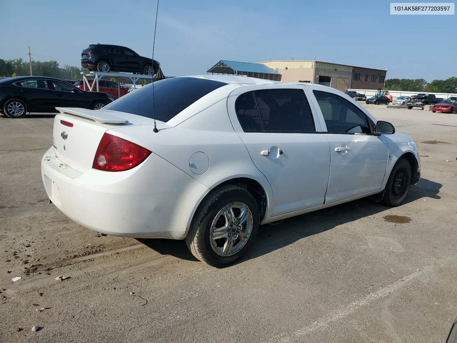 1G1AK58F277203597 2007 Chevrolet Cobalt Ls