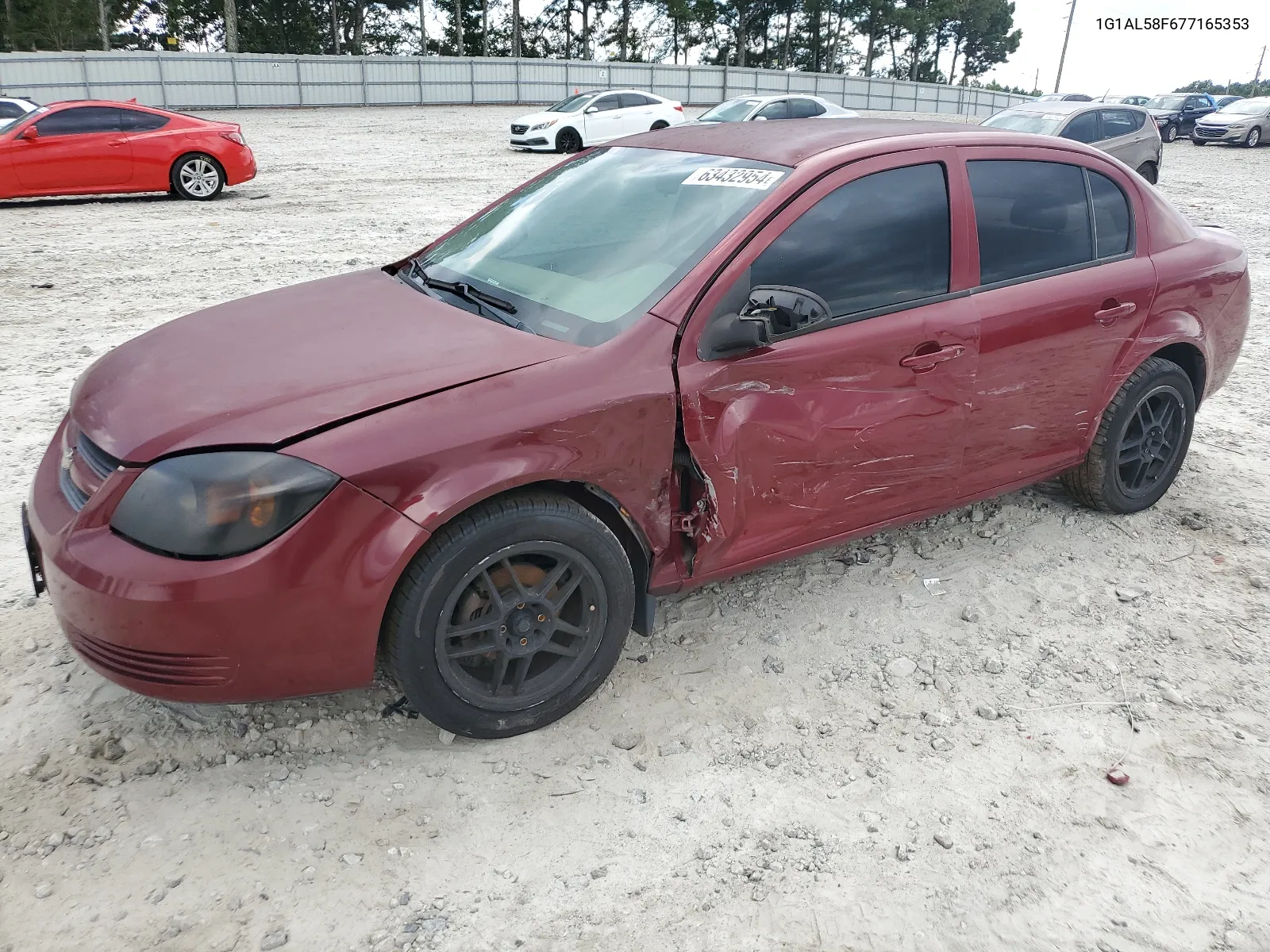 2007 Chevrolet Cobalt Lt VIN: 1G1AL58F677165353 Lot: 63432954