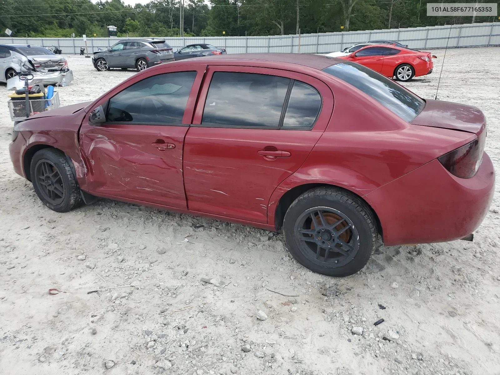 1G1AL58F677165353 2007 Chevrolet Cobalt Lt