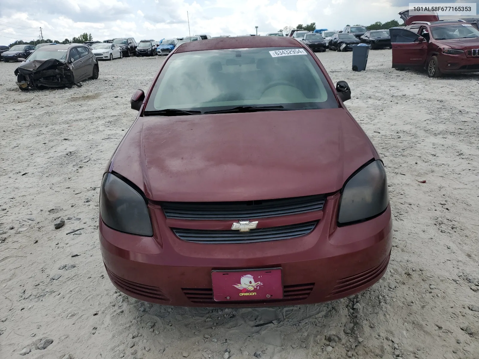 2007 Chevrolet Cobalt Lt VIN: 1G1AL58F677165353 Lot: 63432954