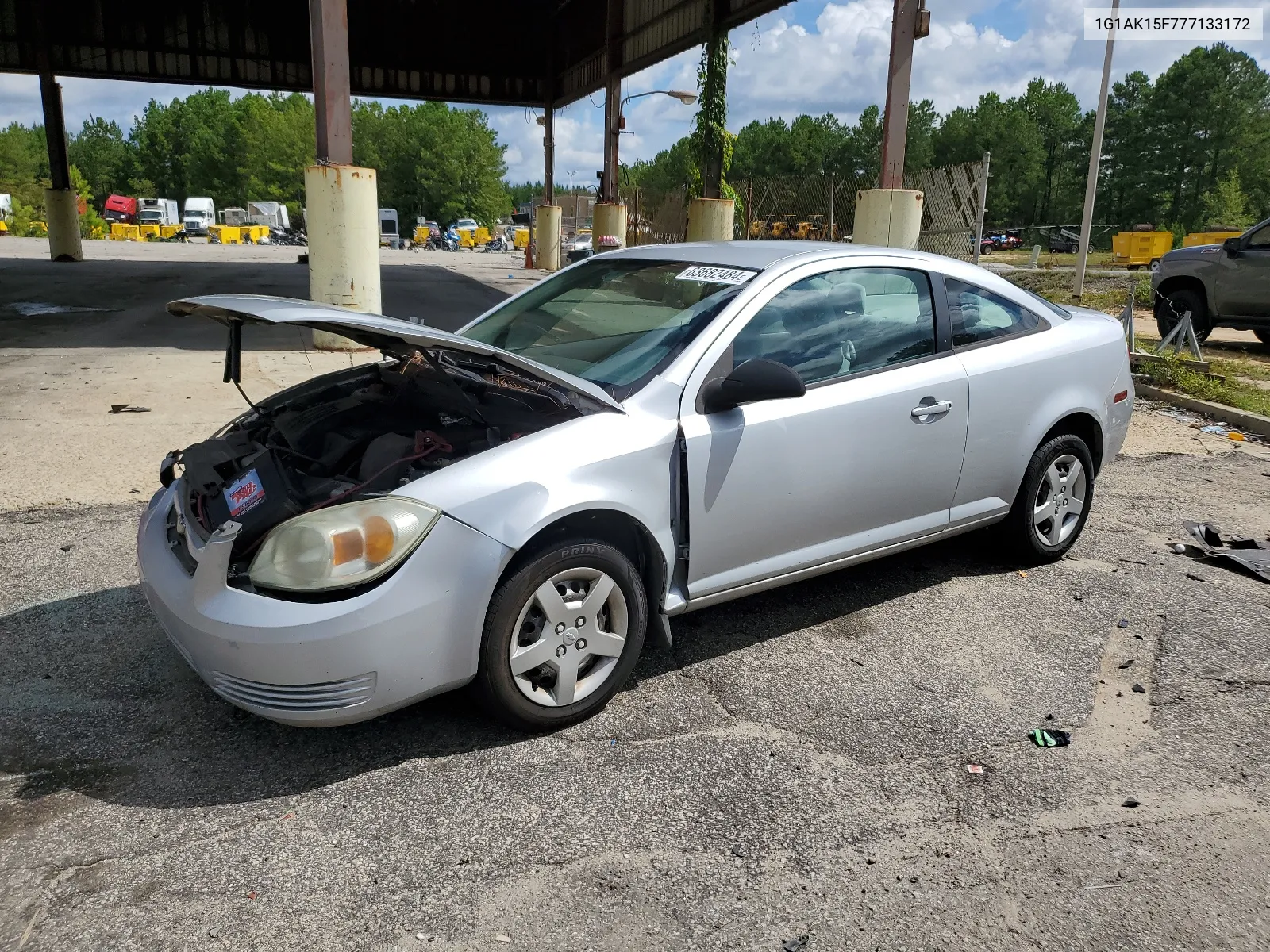 1G1AK15F777133172 2007 Chevrolet Cobalt Ls