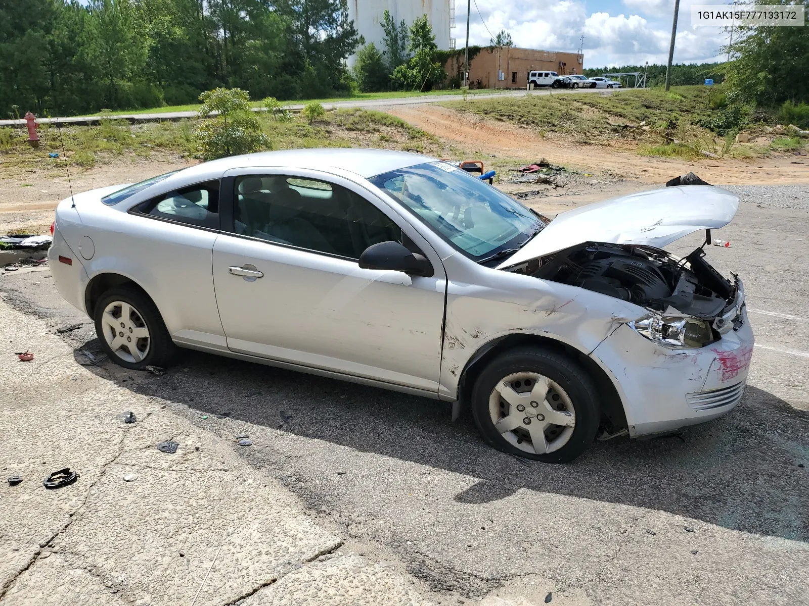 1G1AK15F777133172 2007 Chevrolet Cobalt Ls