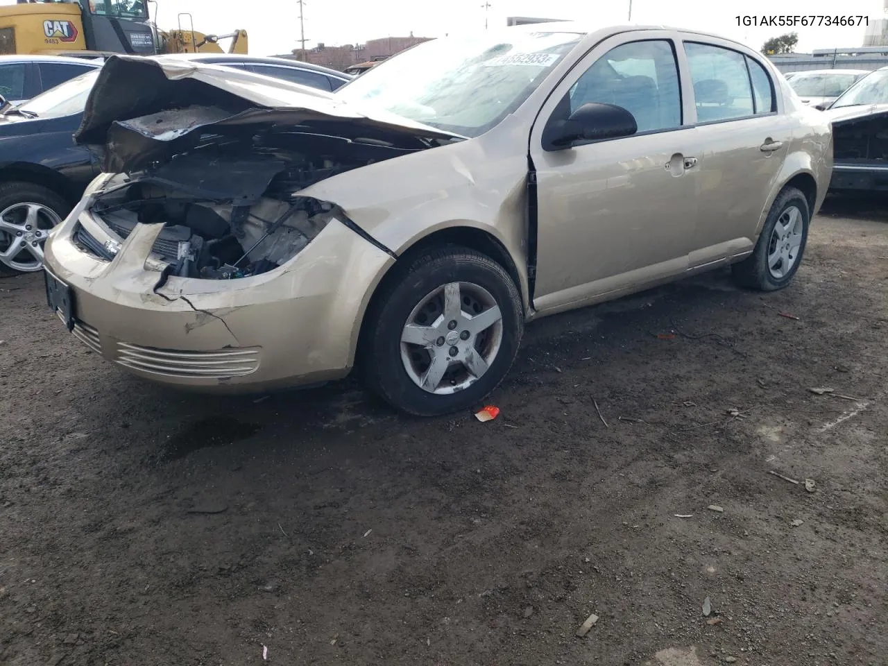 1G1AK55F677346671 2007 Chevrolet Cobalt Ls