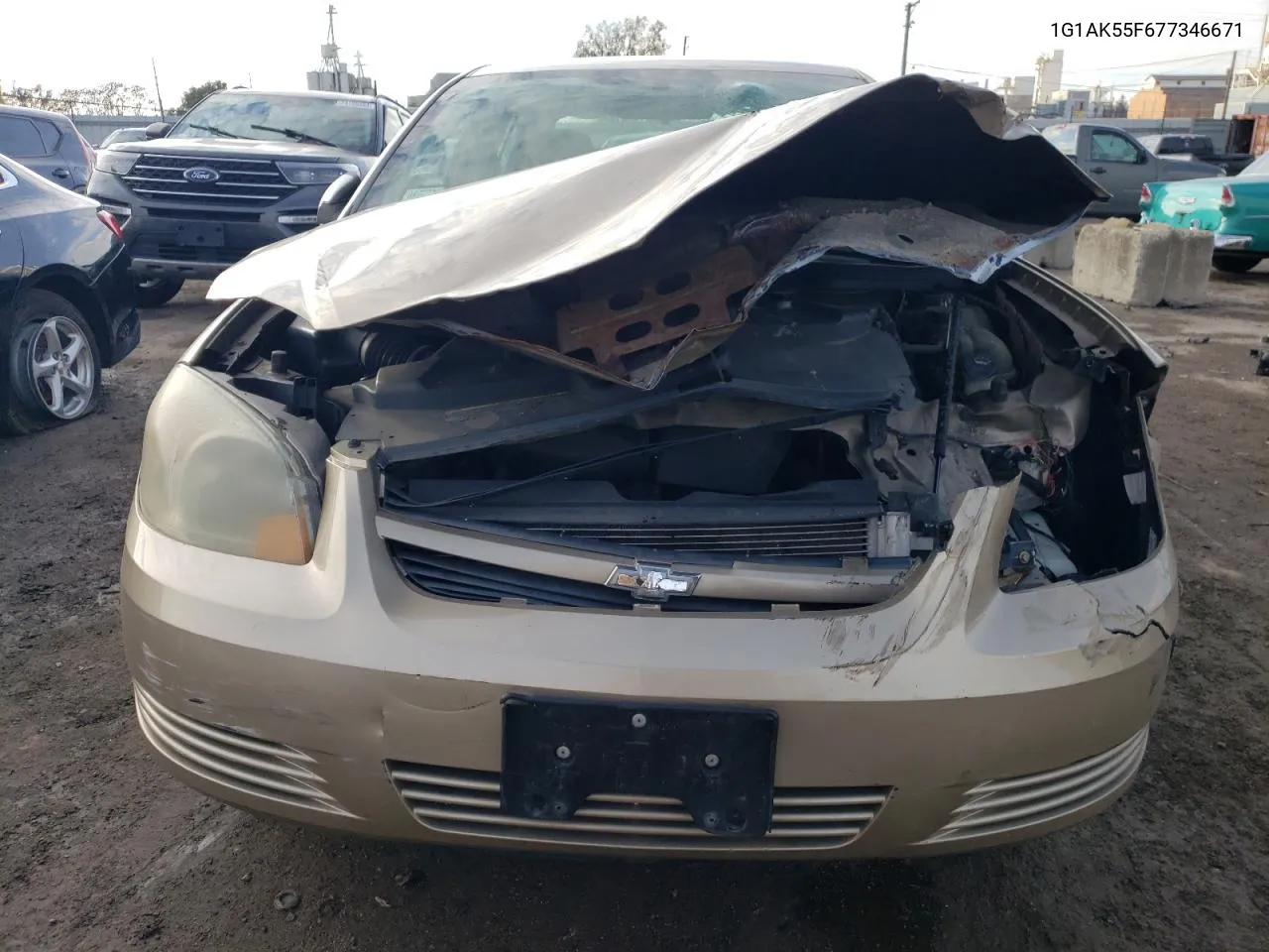 1G1AK55F677346671 2007 Chevrolet Cobalt Ls