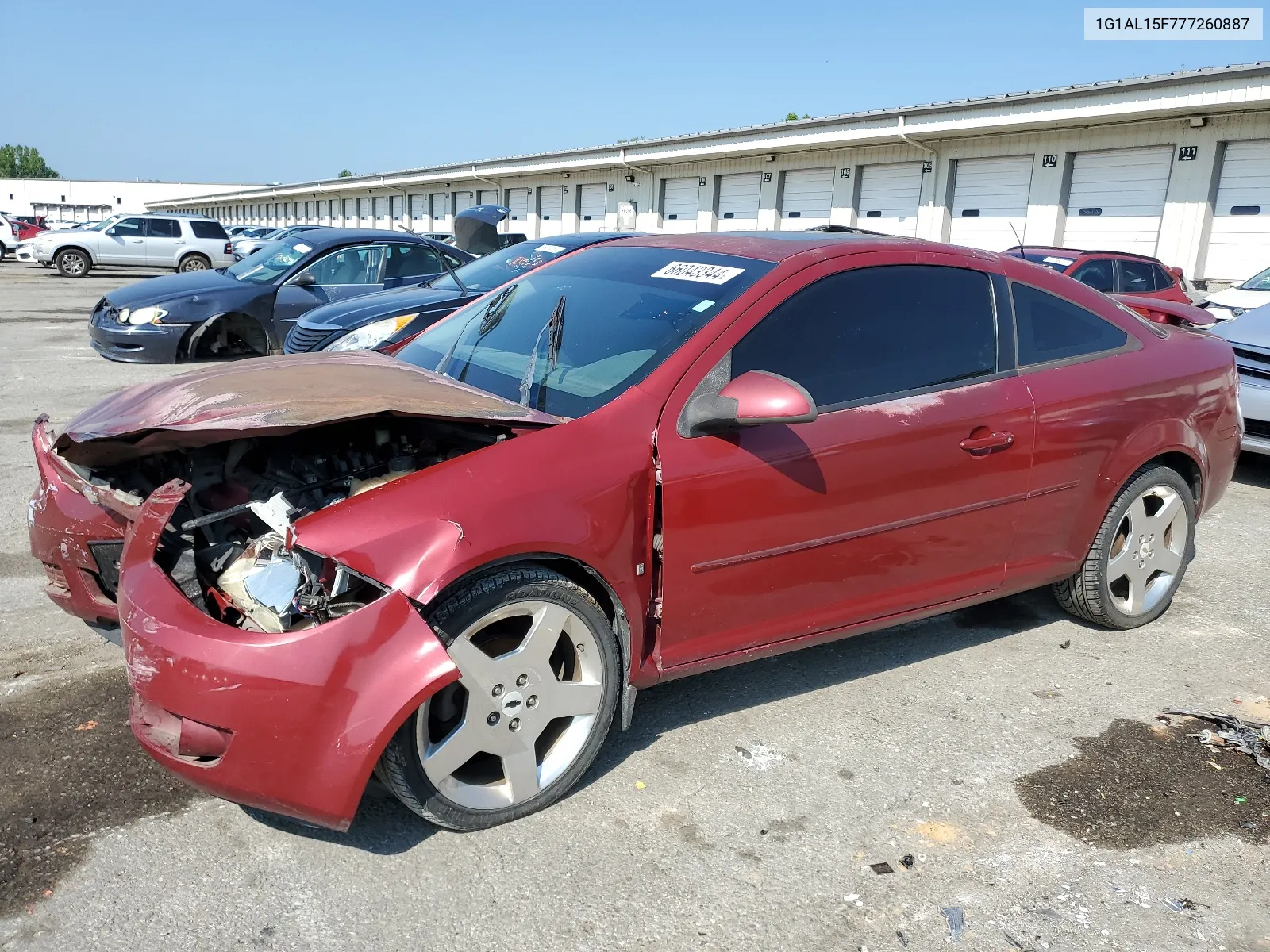 1G1AL15F777260887 2007 Chevrolet Cobalt Lt