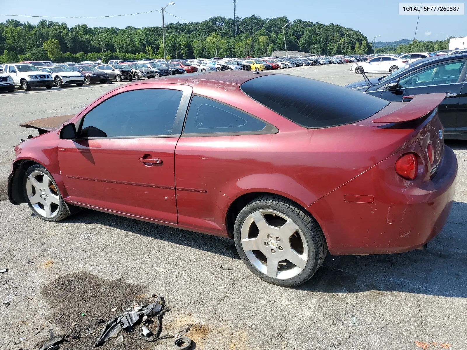 1G1AL15F777260887 2007 Chevrolet Cobalt Lt