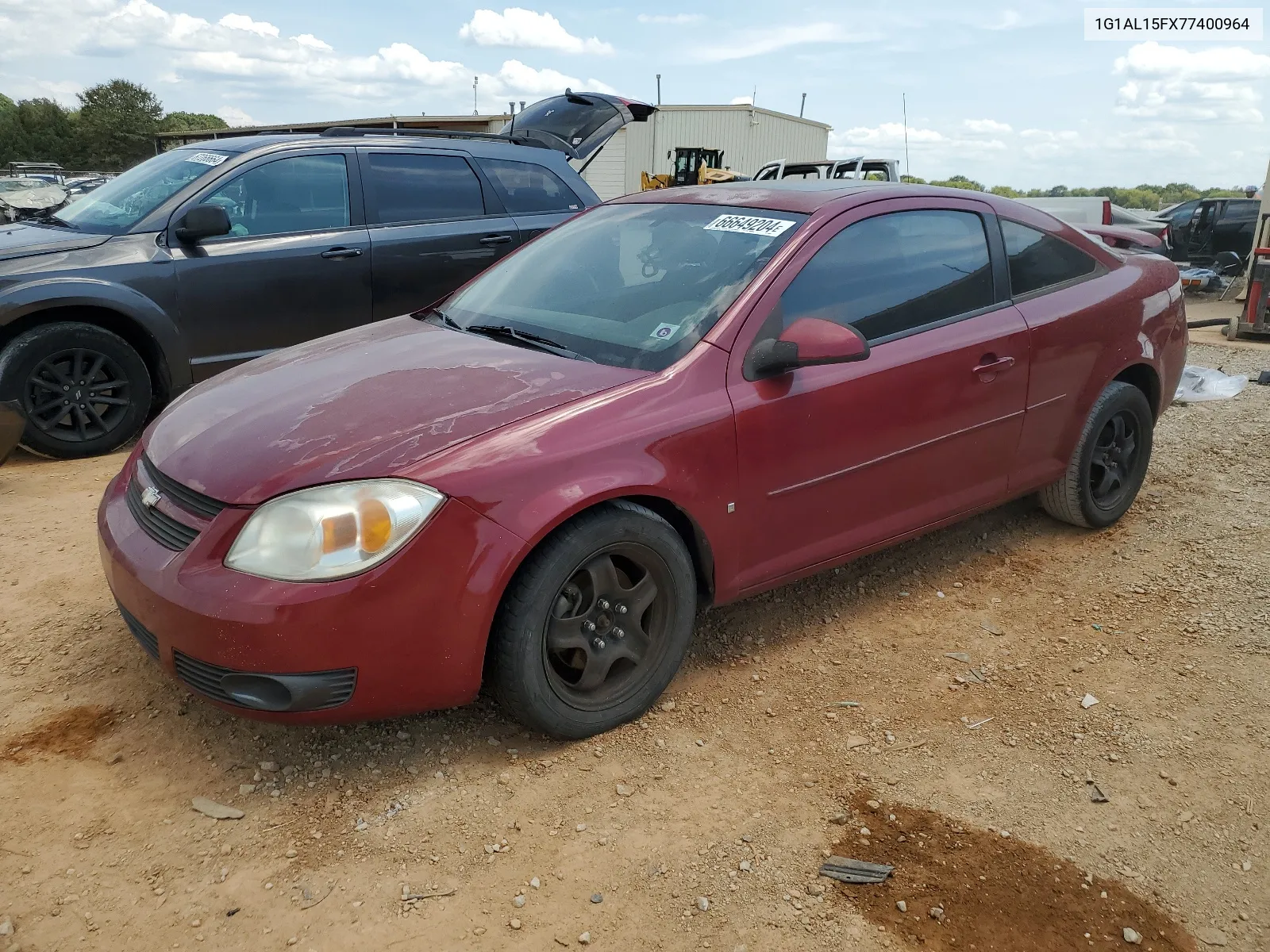 2007 Chevrolet Cobalt Lt VIN: 1G1AL15FX77400964 Lot: 66649204