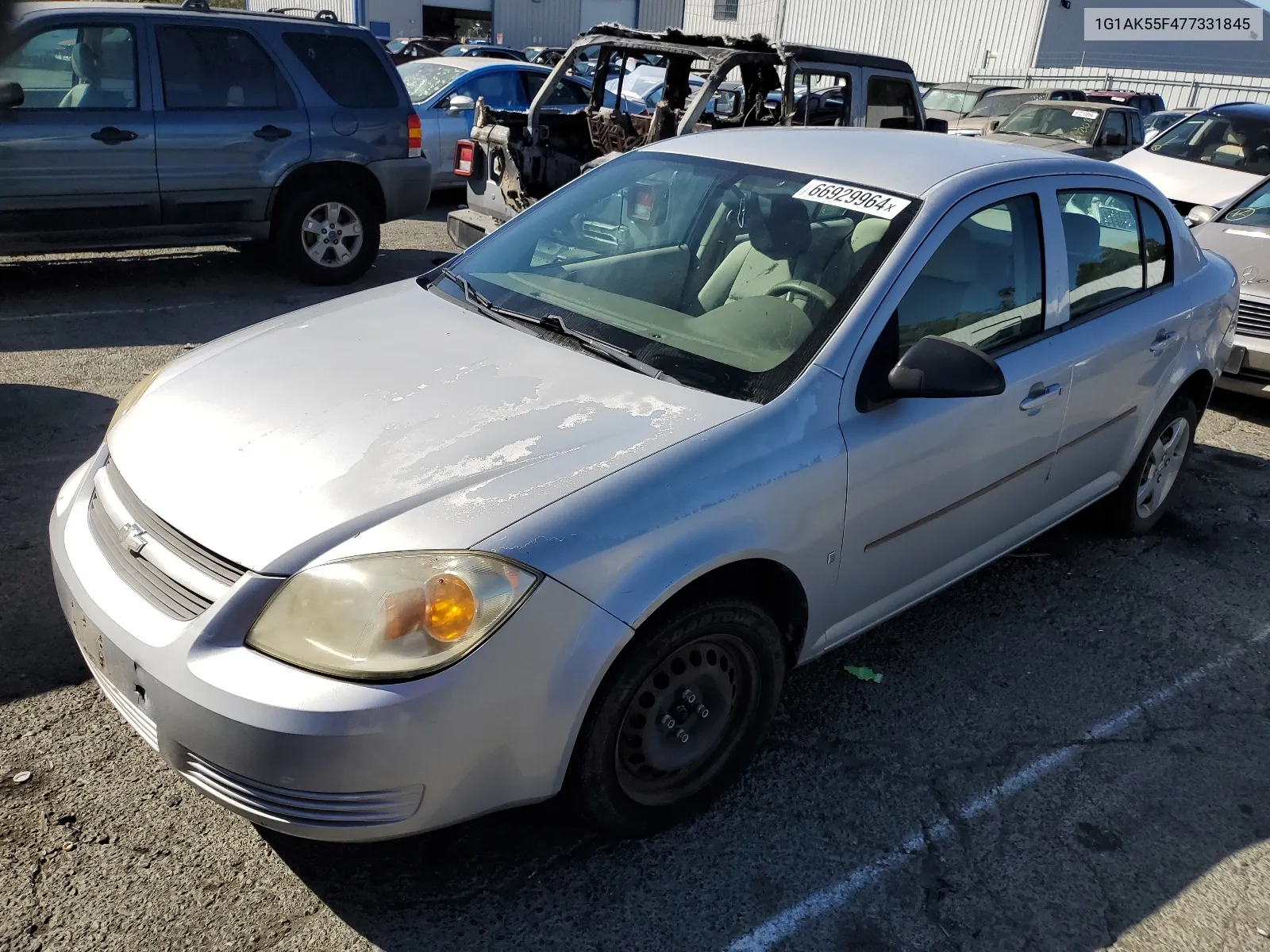 2007 Chevrolet Cobalt Ls VIN: 1G1AK55F477331845 Lot: 66929964