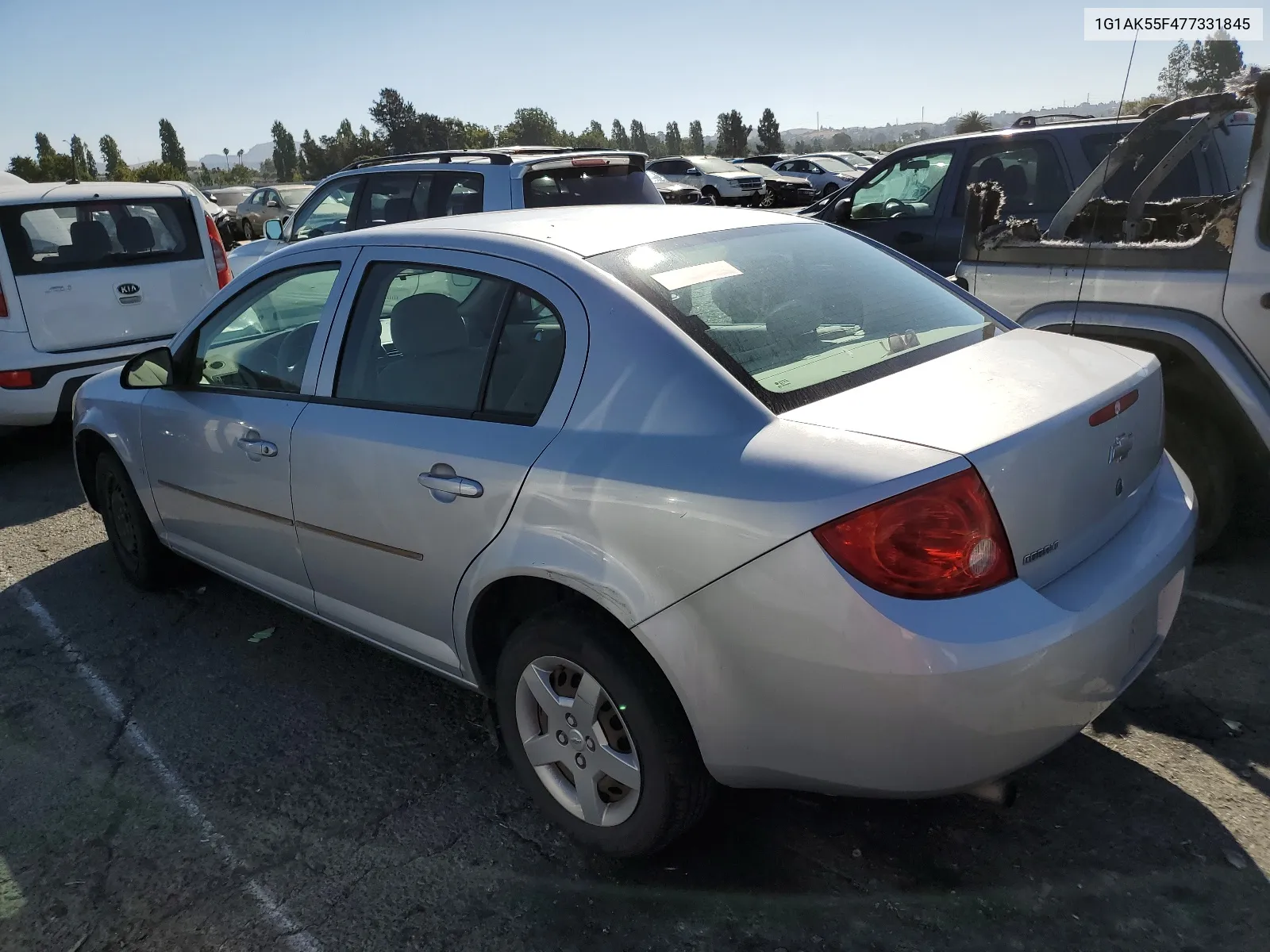 1G1AK55F477331845 2007 Chevrolet Cobalt Ls