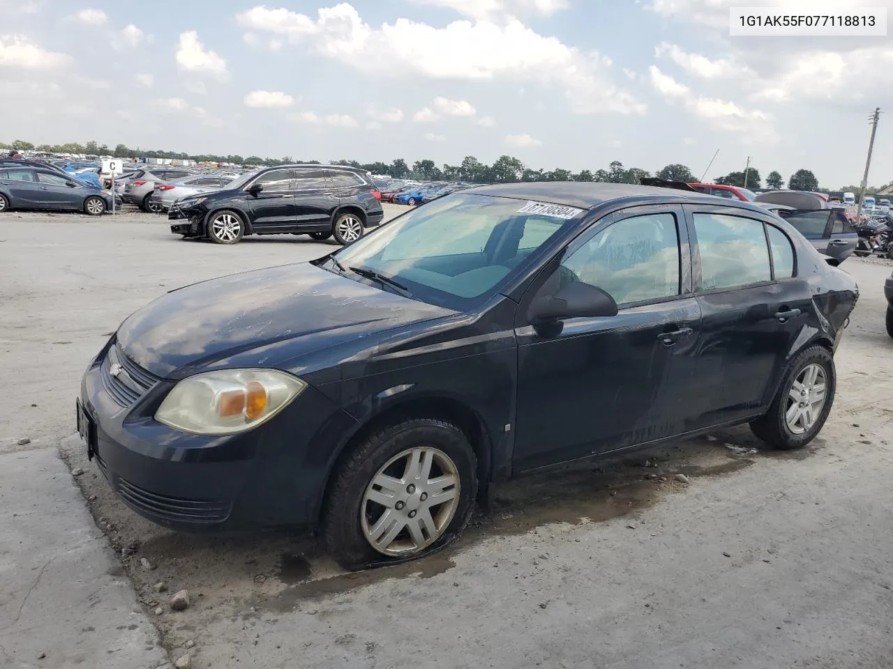 1G1AK55F077118813 2007 Chevrolet Cobalt Ls