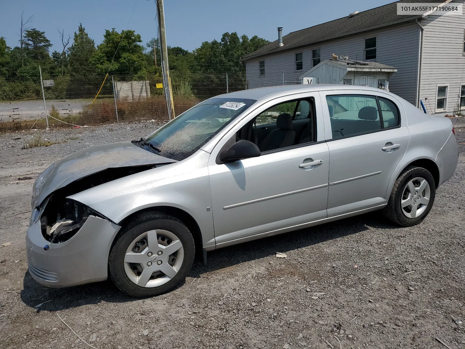 2007 Chevrolet Cobalt Ls VIN: 1G1AK55F177190684 Lot: 67339254