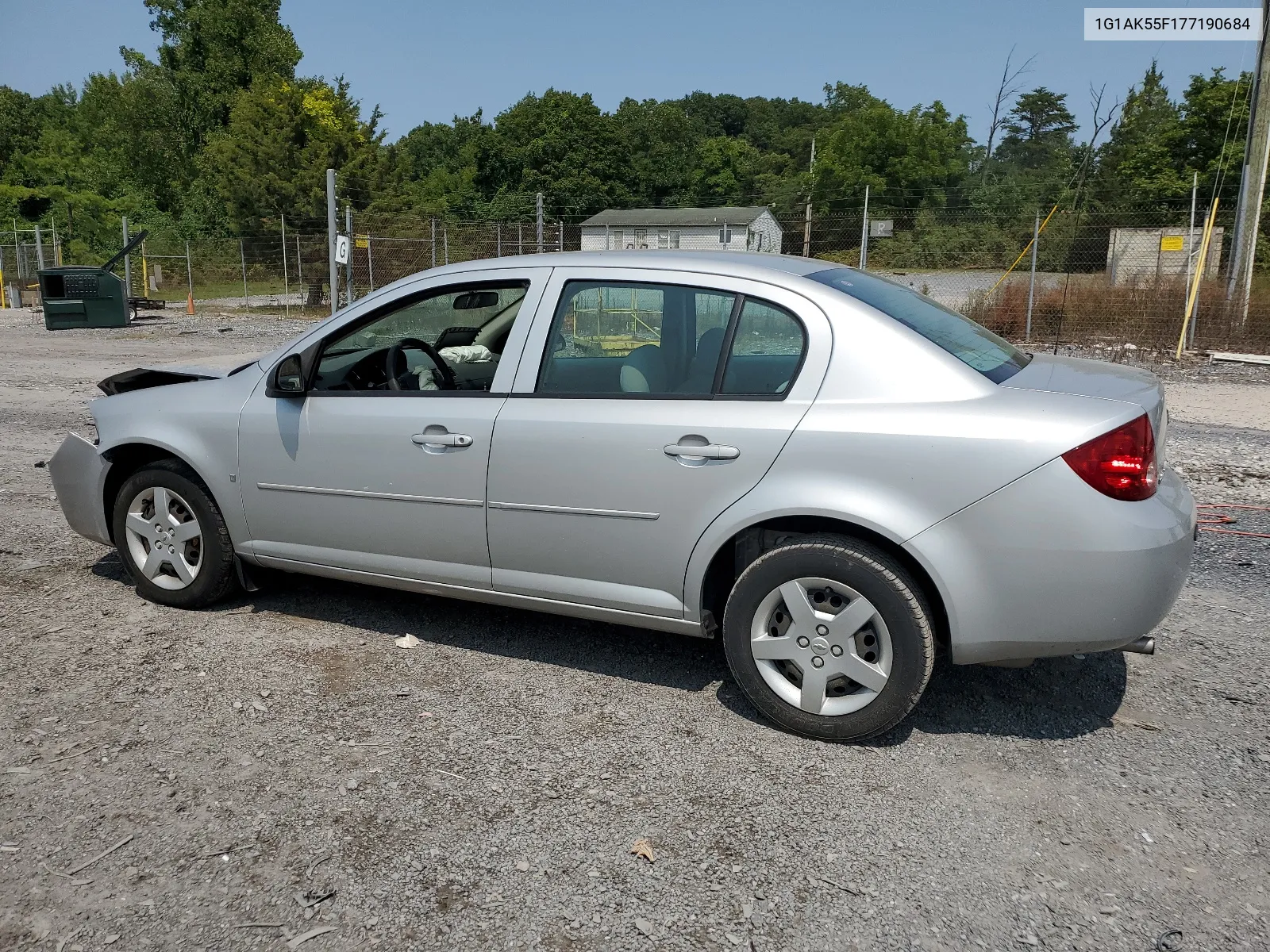 1G1AK55F177190684 2007 Chevrolet Cobalt Ls