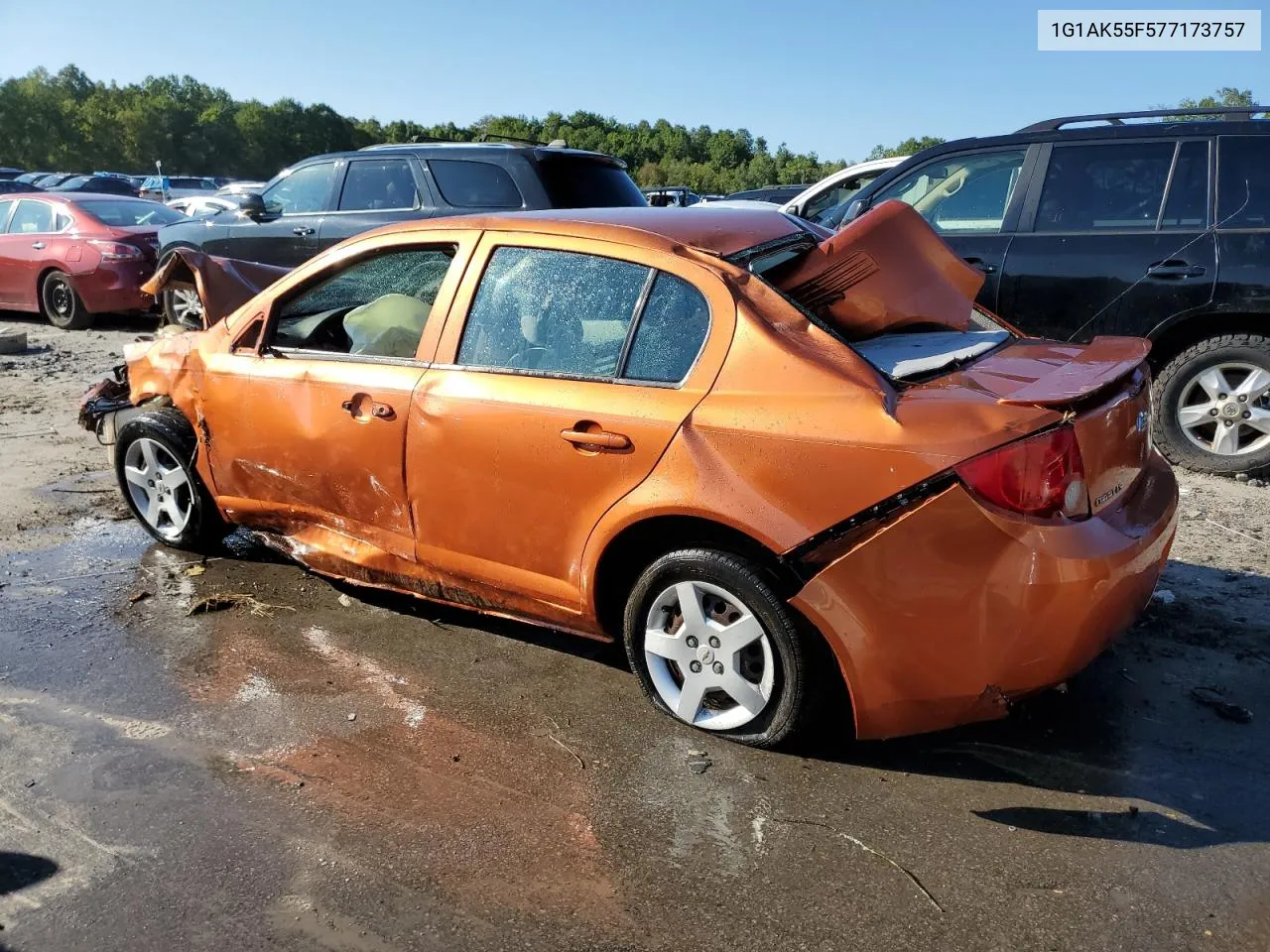 1G1AK55F577173757 2007 Chevrolet Cobalt Ls