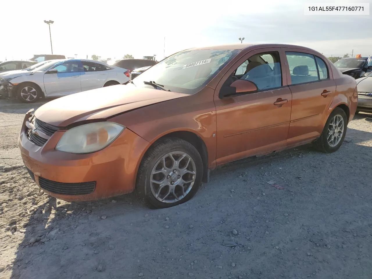 2007 Chevrolet Cobalt Lt VIN: 1G1AL55F477160771 Lot: 69807114