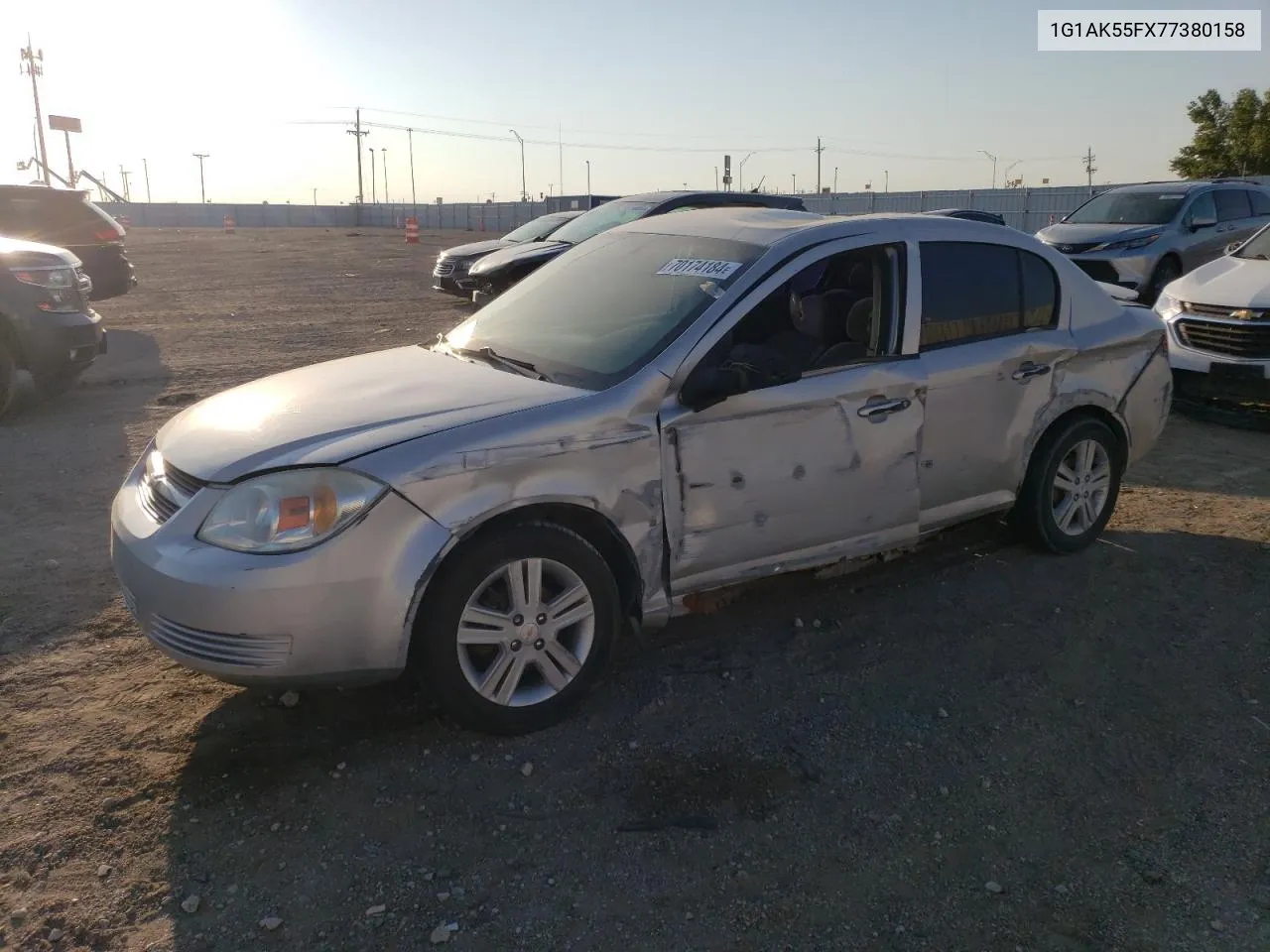 1G1AK55FX77380158 2007 Chevrolet Cobalt Ls