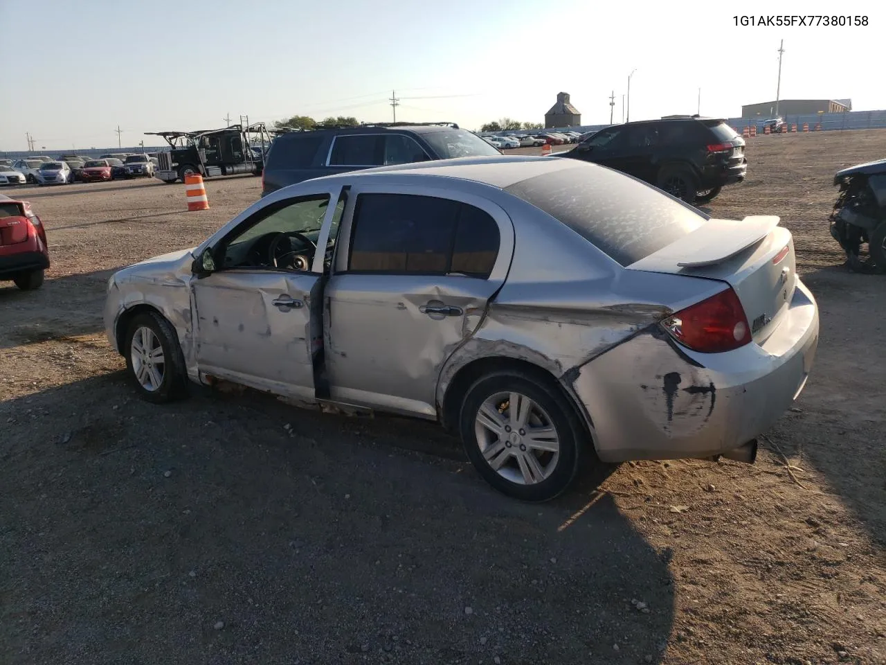 1G1AK55FX77380158 2007 Chevrolet Cobalt Ls