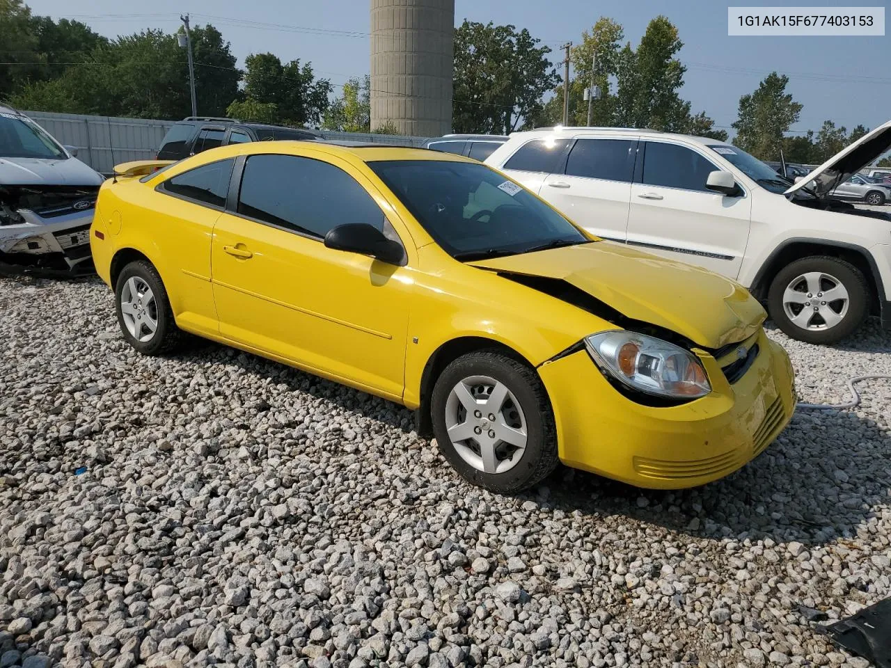 1G1AK15F677403153 2007 Chevrolet Cobalt Ls