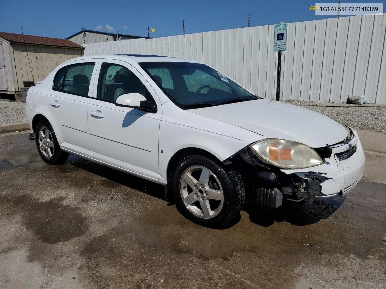 1G1AL55F777148369 2007 Chevrolet Cobalt Lt