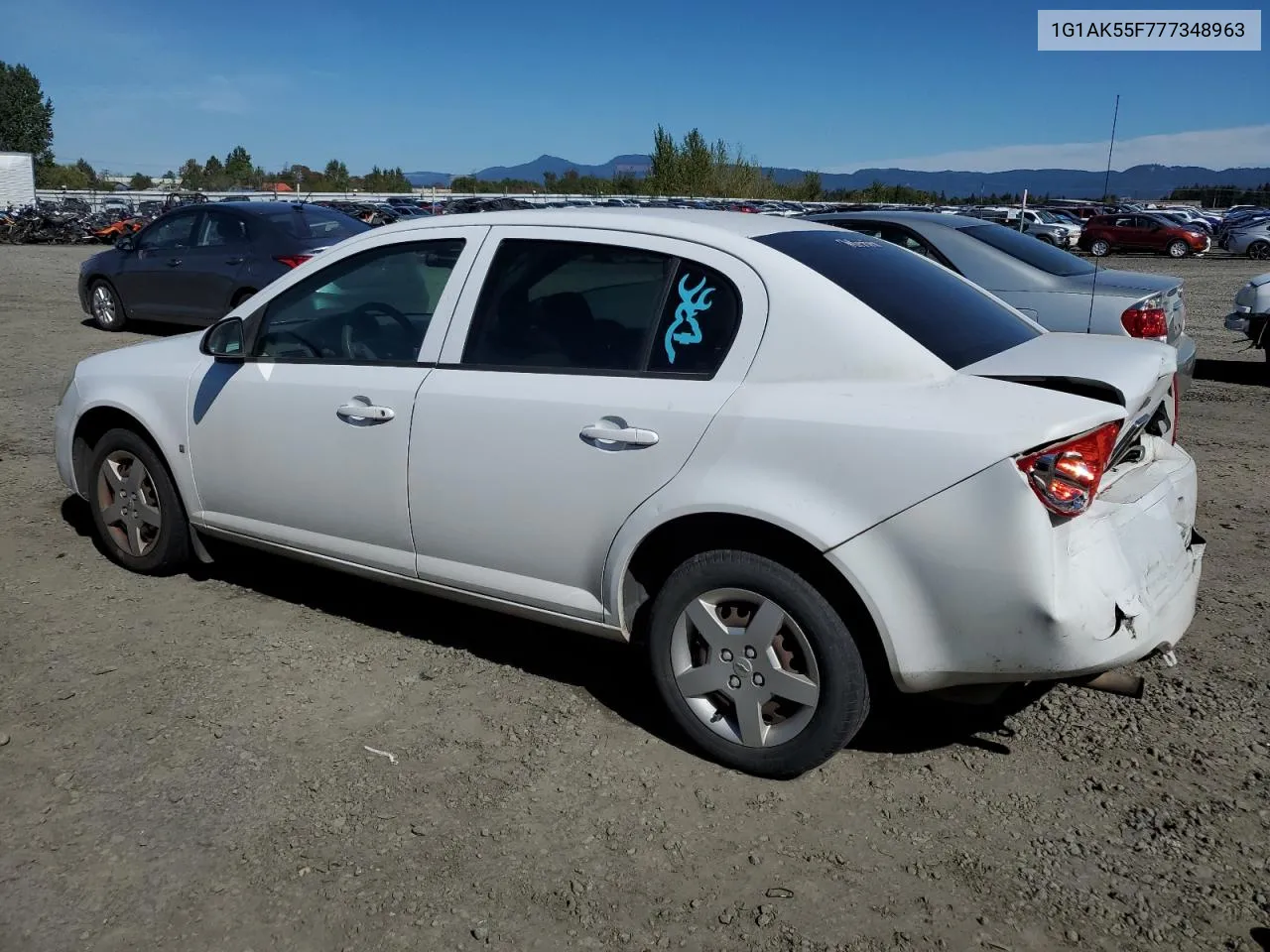 1G1AK55F777348963 2007 Chevrolet Cobalt Ls