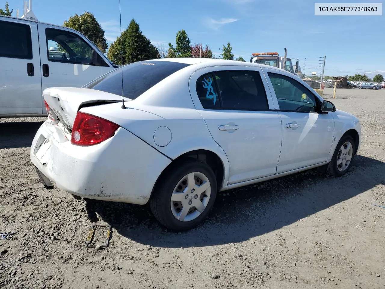 1G1AK55F777348963 2007 Chevrolet Cobalt Ls